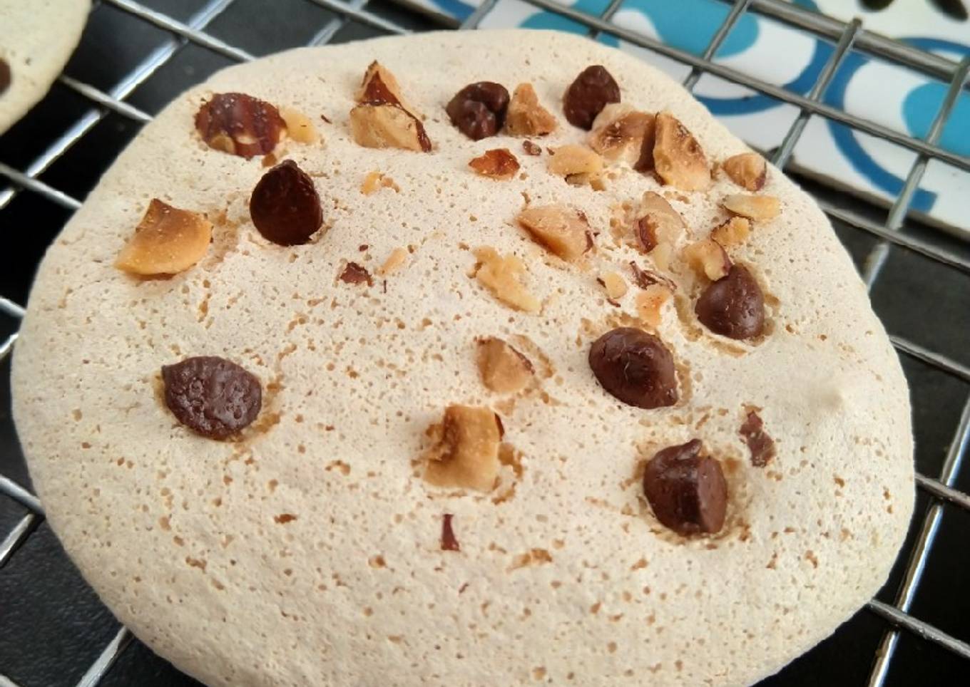 Sablé meringué noisette chocolat