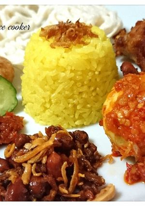 Foto resep Naskun rice cooker special