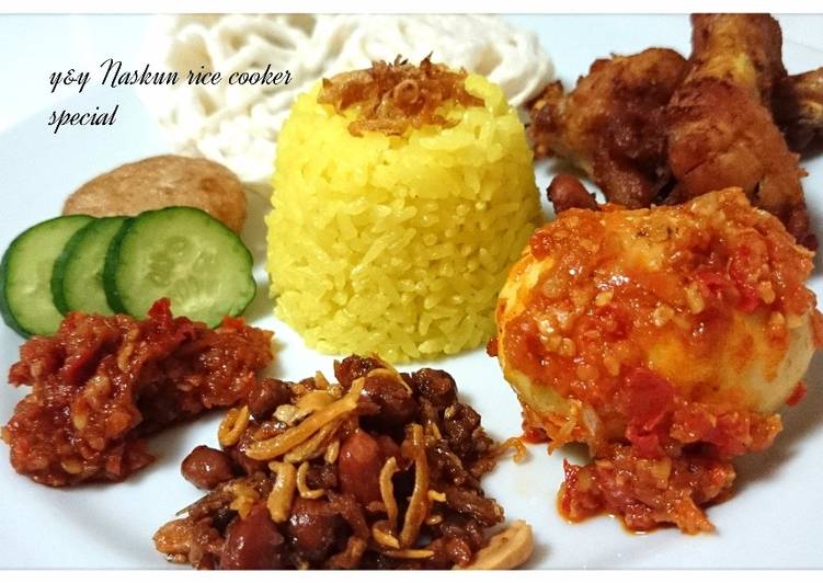 Resep Naskun rice cooker special Anti Gagal