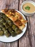 Fish dolma, focaccia and mayo