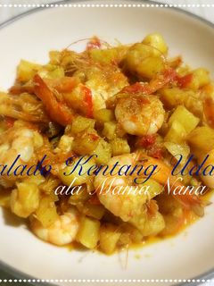 Foto resep Balado Kentang Udang