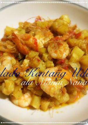 Foto resep Balado Kentang Udang
