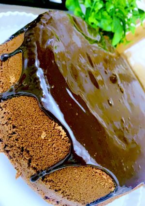 صورة لوصفة كيكه الشوكولاته السائله 🧁