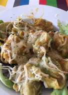 pasta rellena de calabaza receta