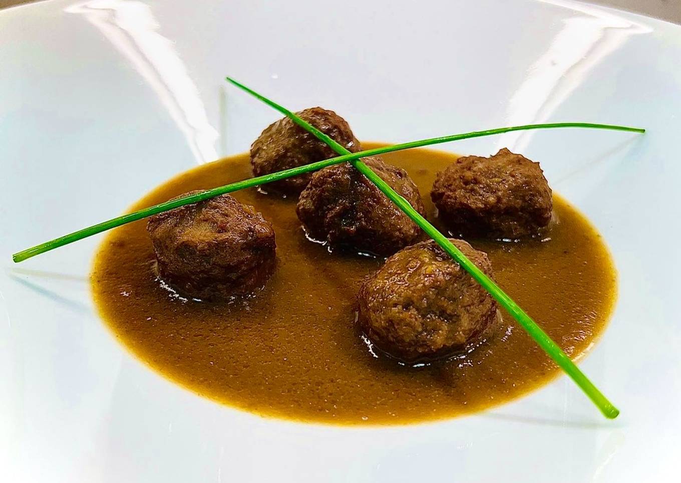 Albóndigas de carne IKEA en salsa española