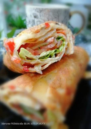 Zdjęcie przepisu Śniadaniowy wrap.