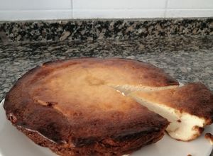 Foto principal de Tarta de queso casi light (casi)