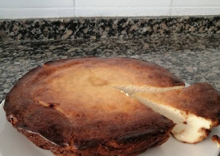 Tarta de queso casi light (casi)