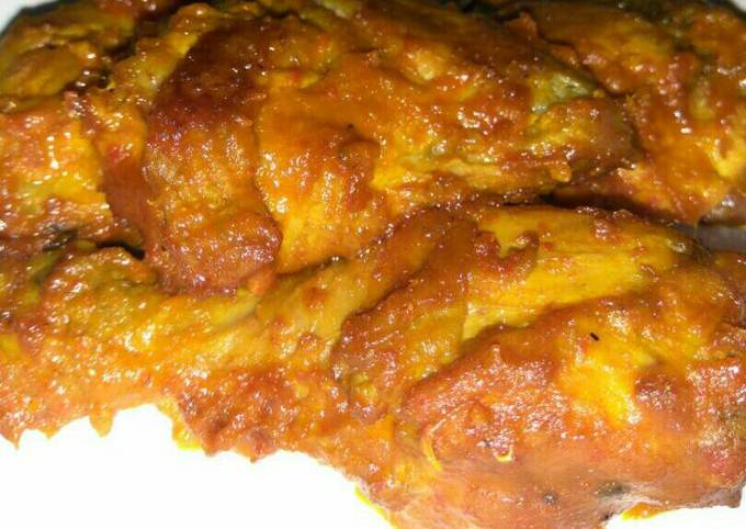 Resep Ayam panggang bumbu rujak, Sempurna