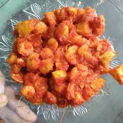 รูปของ Balado udang kentang