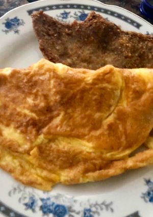 Una foto de Omelette de Jamón y queso