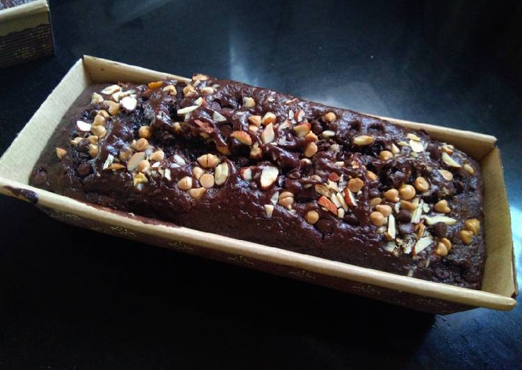 Recipe of Any-night-of-the-week Choco Almond walnut cake
