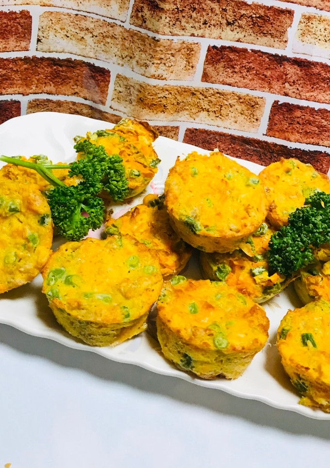 Una foto de Muffins  de  Vegetales (vengano)!