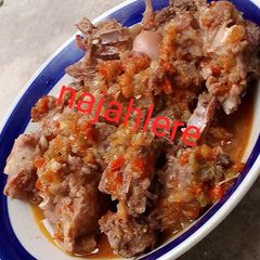 A picture of Meat pepper soup.