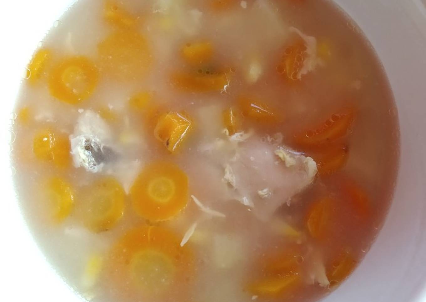 Creamy soup chicken ala KFC
