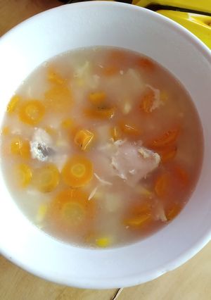 Foto resep Creamy soup chicken ala KFC