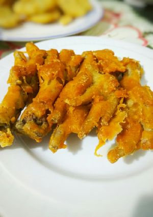 Foto resep Cakar goreng tepung