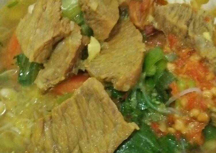 Bagaimana Membuat Soto daging sapi, Bikin Ngiler