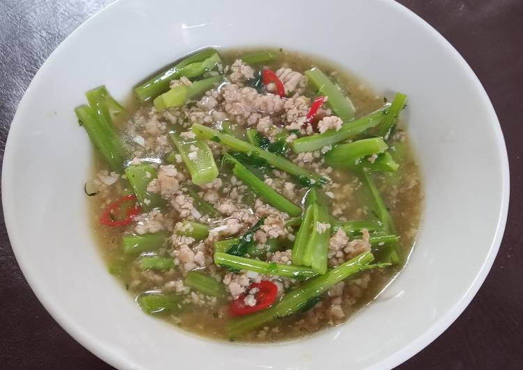 Langkah Mudah untuk Menyiapkan Kailan 2 Rasa (versi basah/batang), Bisa Manjain Lidah