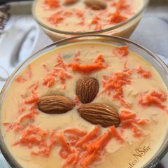 A picture of Carrot -Vermicelli Payasam (kheer).