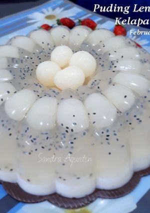 Foto resep Puding Lengkeng Kelapa Muda