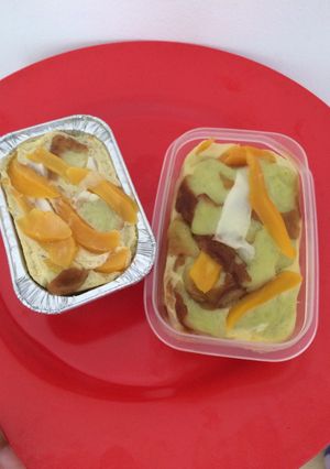 Foto resep Puding Roti Nangka Kelapa Kukus