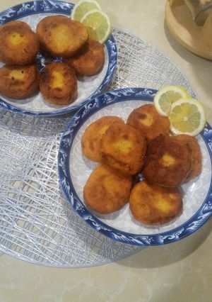 صورة لوصفة خبيزات بالبطاطا والدجاج