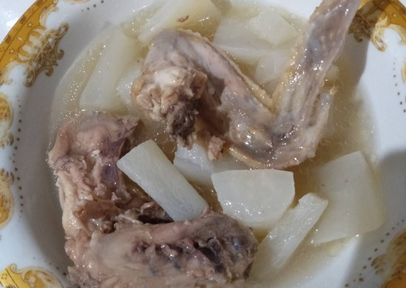 Sup Lobak Ayam