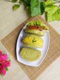 Roti Kukus Pontianak Pandan Suji