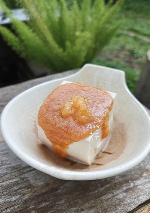 Foto resep Cold Tōfu Miso Yuzu 🇯🇵
