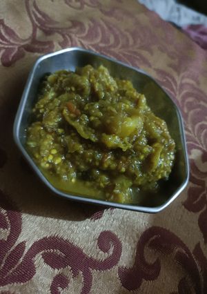 बैंगन का भरता (Baingan ka bharta recipe in hindi) रेसिपी मुख्य फोटो