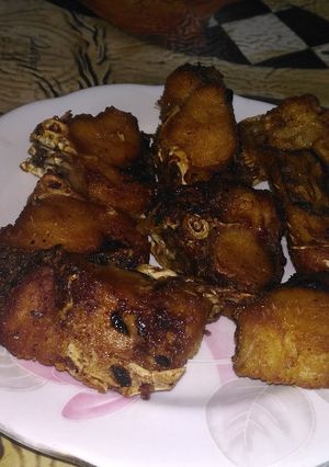 A picture of Malabar fish fry.