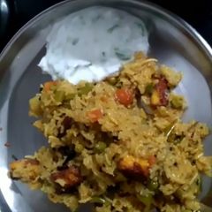 A picture of Shahi Pulao.