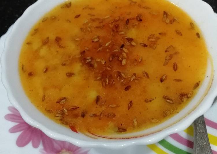Step-by-Step Guide to Prepare Homemade Daal Tadka