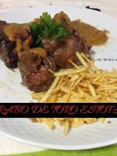Una foto de Rabo de toro estofado