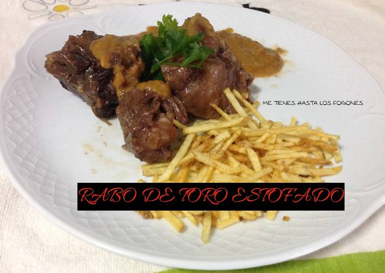 Rabo de toro estofado