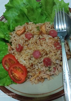 Foto resep Nasi goreng sederhana