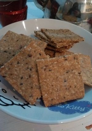 Una foto de Galletitas veganas con semillas