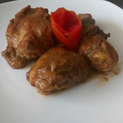 A picture of Tamarind glazed chicken #festive contest#Mombasa.