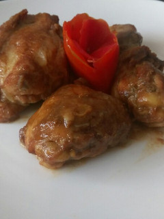 A picture of Tamarind glazed chicken #festive contest#Mombasa.