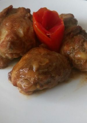 A picture of Tamarind glazed chicken #festive contest#Mombasa.