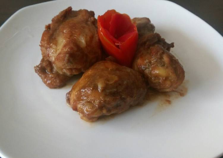 Simple Way to Make Perfect Tamarind glazed chicken #festive contest#Mombasa