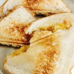 A picture of Aloo toast.