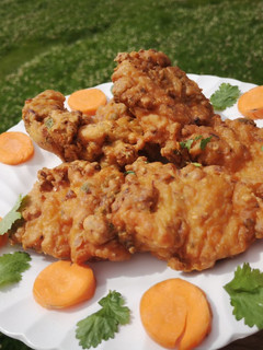 A picture of Fried fish.