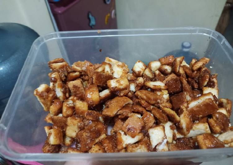 makanan Caramel Bread Popcorn Anti Gagal