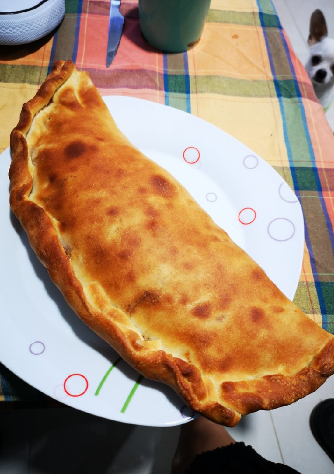Una foto de 🍕Calzone prosciutto