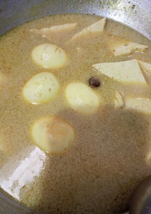 Foto resep Opor 3T (Telur, Teri, Tahu)