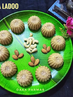 A picture of Churma Ladoo (Atta OR Whole Wheat Flour Ladoo).