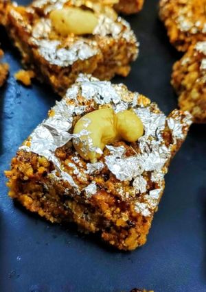 A picture of Innovative Broken wheat dodha with jaggery.