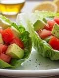 Ensalada de aguacate y tomate